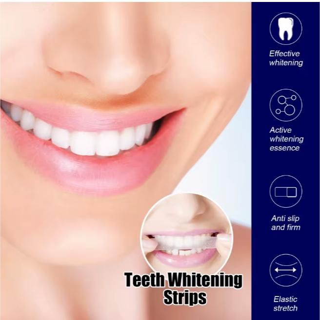 Premium Teeth Whitening Strips – Fast & Effective Enamel-Safe Whitening for Sensitive Teeth