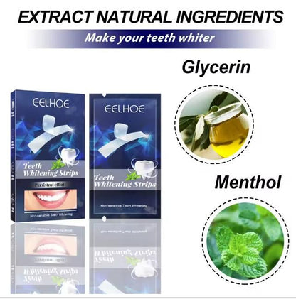Premium Teeth Whitening Strips – Fast & Effective Enamel-Safe Whitening for Sensitive Teeth