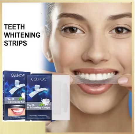 Premium Teeth Whitening Strips – Fast & Effective Enamel-Safe Whitening for Sensitive Teeth