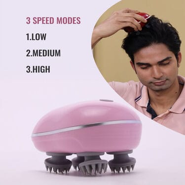 Vibrellaz™ Rechargeable Head Massager For Relaxation