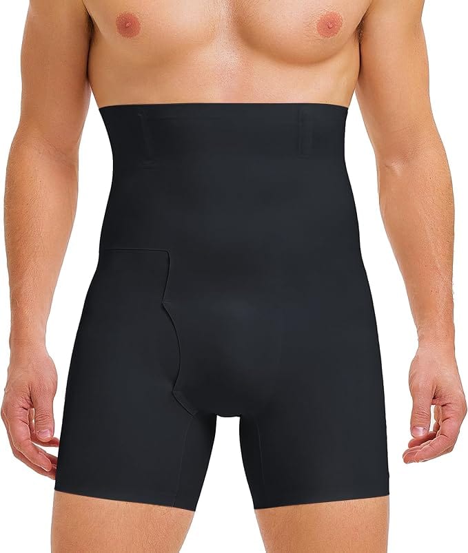 Men's Seamless Microfiber Tummy Tucker Brief